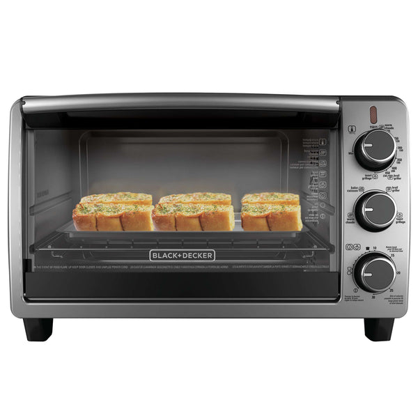black decker Black & Decker Black Convection Oven 6-Slice or 9-inch Pizza