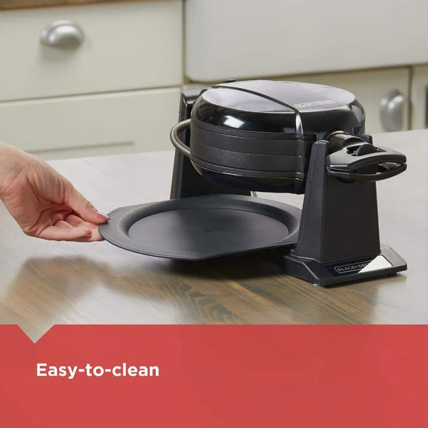 Black Decker Double Flip Waffle Maker