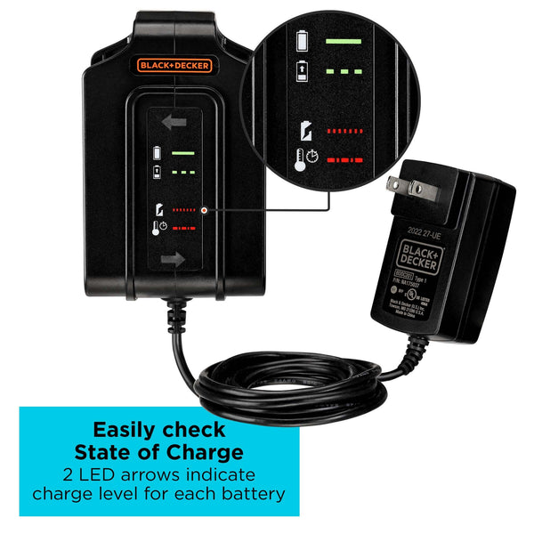 Black Decker Dual Charger - Tool Only
