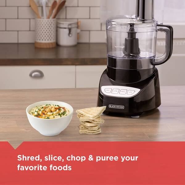 black decker Easy Assembly 8-Cup Food Processor