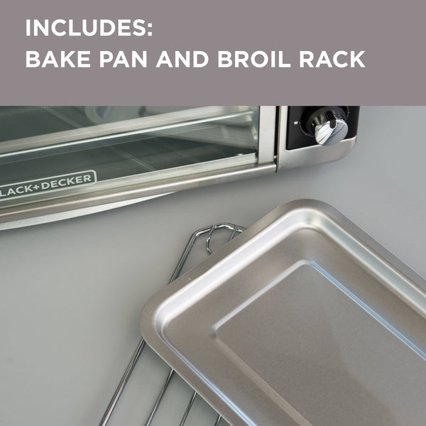 Black Decker Extra-Wide 8-Slice Toaster Oven