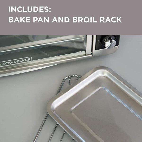 Black Decker Extra-Wide 8-Slice Toaster Oven