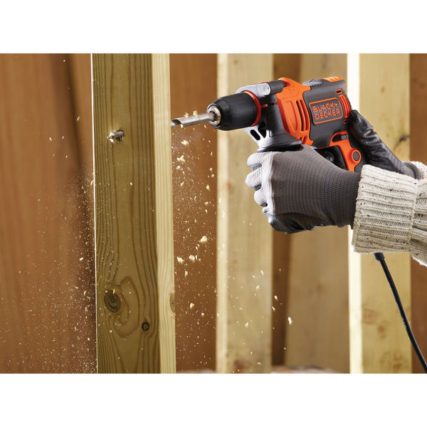 black decker Hammer Drill 6.5-Amp 1/2-Inch