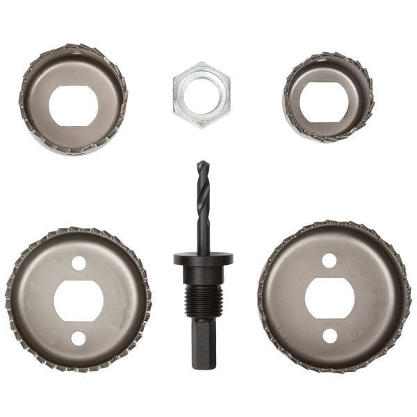 Black Decker Hole Saw Kit Assorted 5-Piece