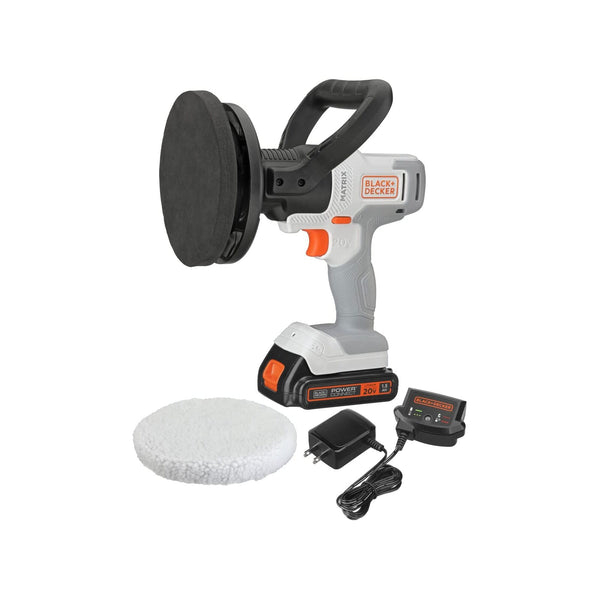 Black Decker MATRIX™ 20V MAX* Buffer White Ff