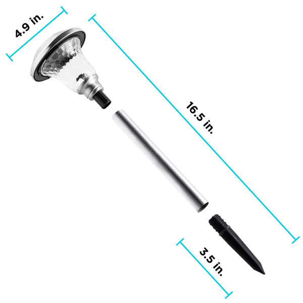 Black Decker Outdoor Solar Path Lighting - 8 Pack