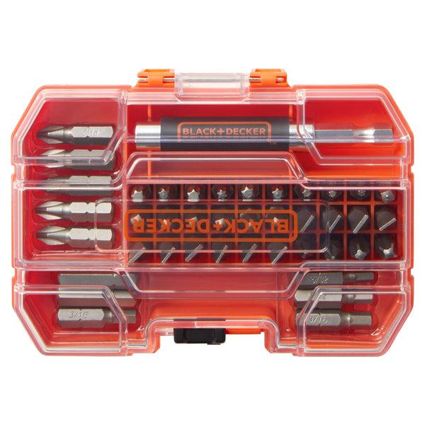 Black Decker Screwdriver Bit Set 42-Piece