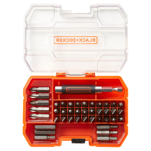 Black Decker Screwdriver Bit Set 42-Piece