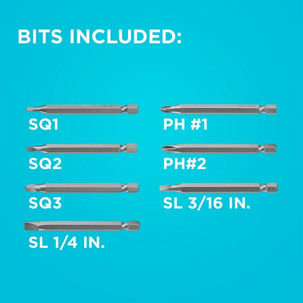 Black Decker Screwdriver Push And Pick 7 Bit
