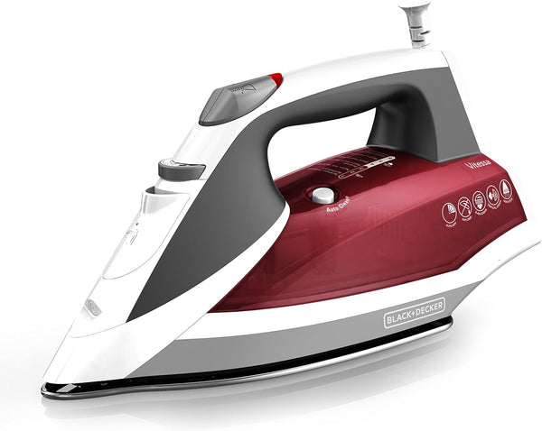 black decker Textile Iron; Standard; Red