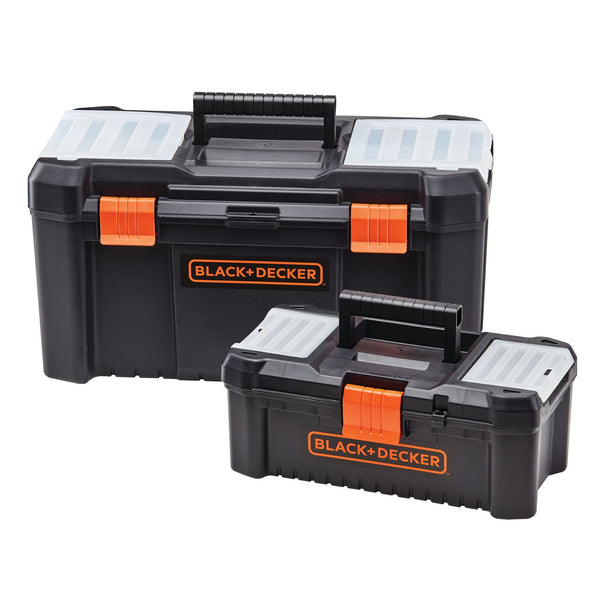 Black Decker Tool Box Bundle 19-Inch & 12-Inch