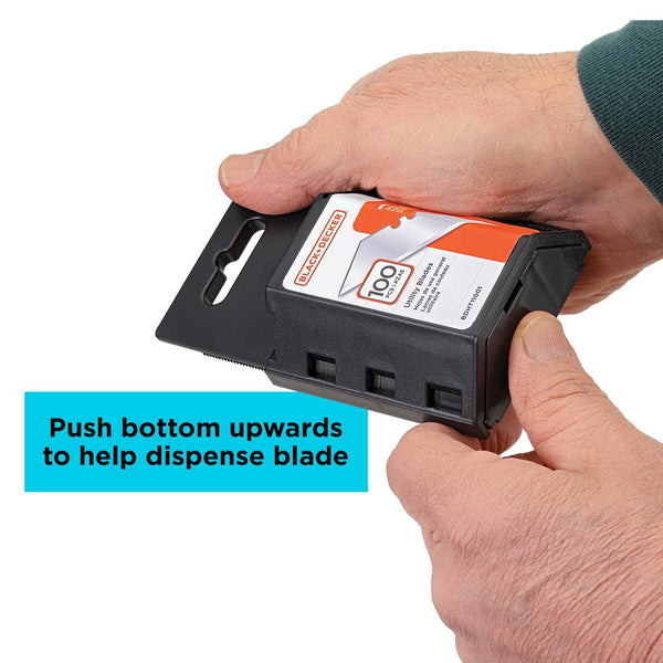 Black Decker Utility Knife Blades 100 Pack