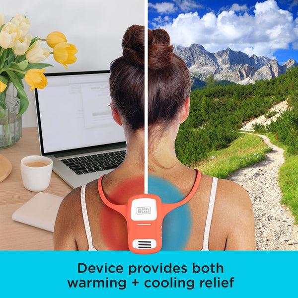 Black Decker Comfort Pak Wearable Cooling And Heating Device TropiCoral