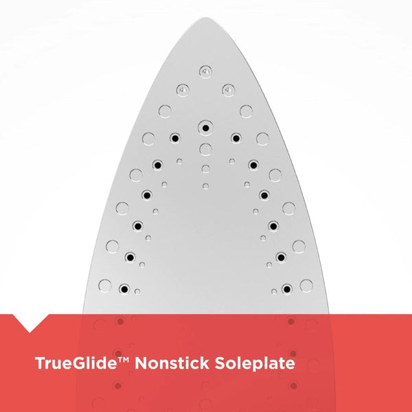 Black Decker Cord Reel Iron With Nonstick Soleplate