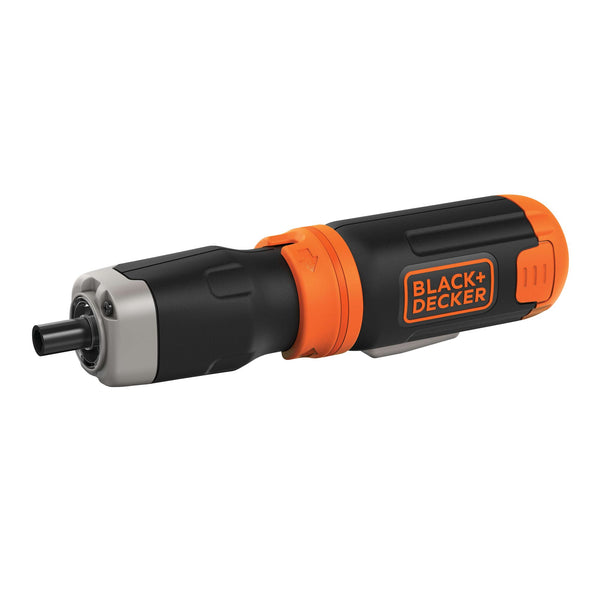 Black Decker Cordless Screwdriver With AA Batteries And 5 Fastening Bits
