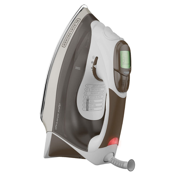 Black Decker Digital Advantage Stainless Steel Iron