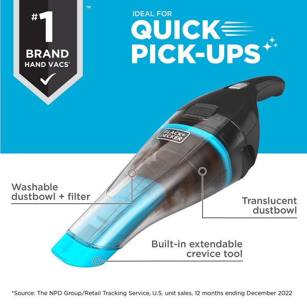 Black Decker Dustbuster® Classic™ Cordless Hand Vacuum