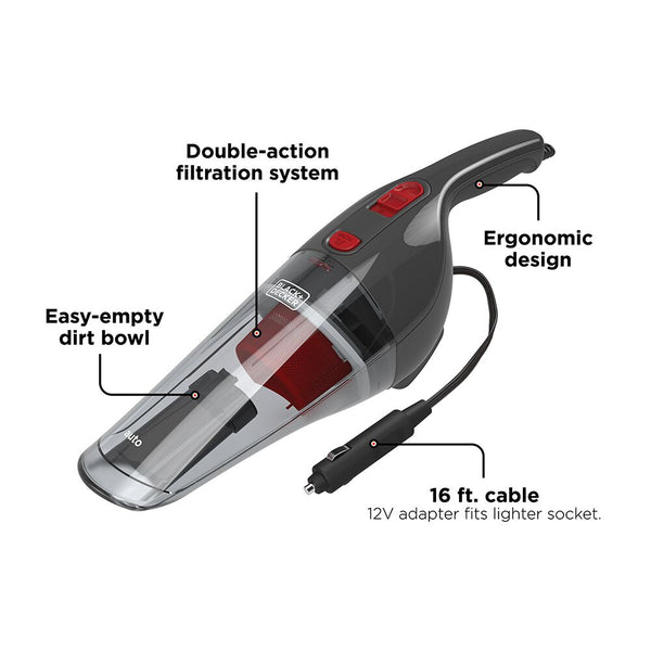 Black Decker Dustbuster® Compact Car Handheld Vacuum
