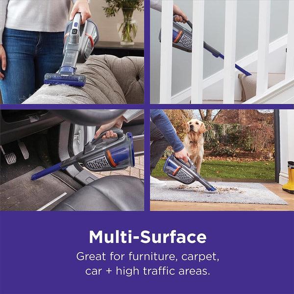 Black Decker Dustbuster® Furbuster™ AdvanceClean+ Cordless Pet Handheld Vacuum