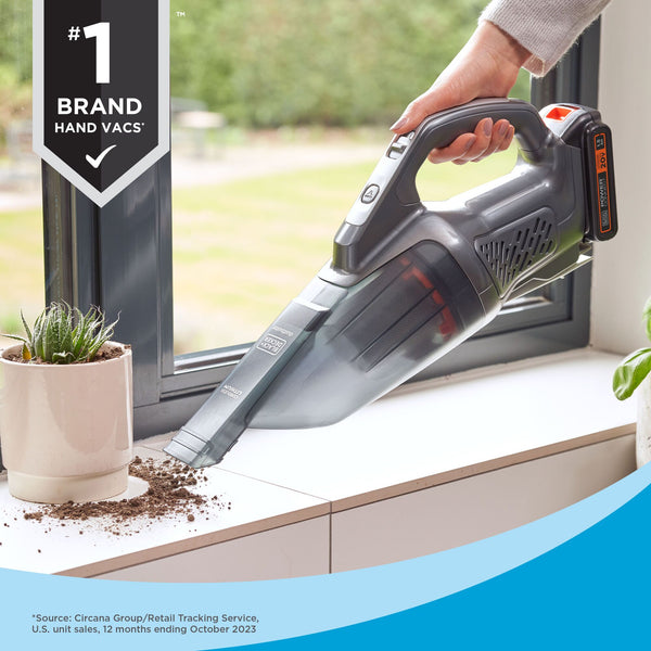 Black Decker Dustbuster® POWERCONNECT™ Cordless Handheld Vacuum