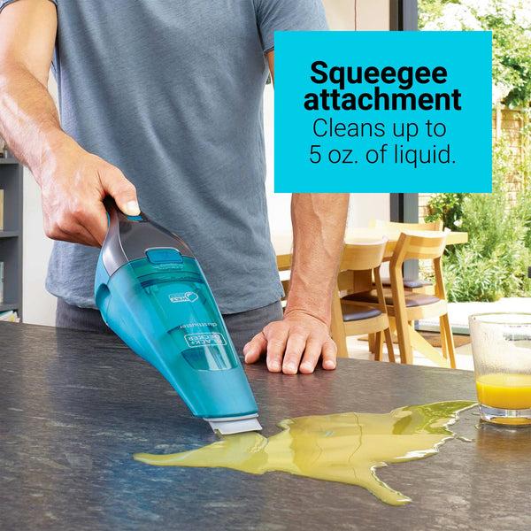 Black Decker Dustbuster® QuickClean™ Cordless Wet/Dry Handheld Vacuum Turquoise