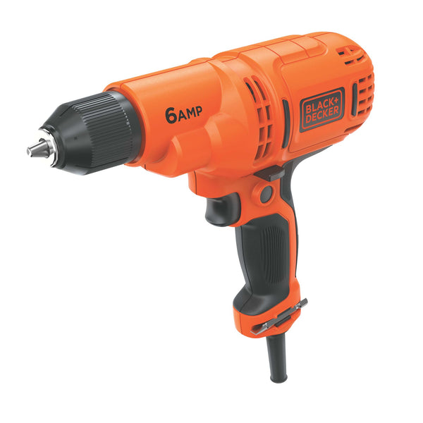 black decker Electric Drill Driver Kit 3/8 In. 6.0 Amp Corded