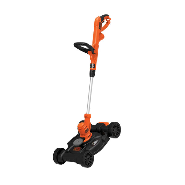 Black Decker Electric Lawn Mower String Trimmer Edger 3-In-1 Corded