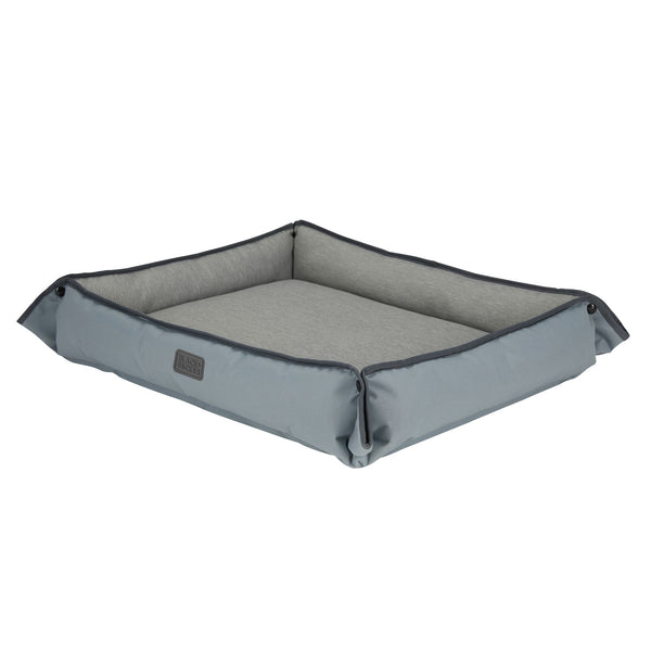 Black Decker Four Way Pet Bed For Large Dogs 28X24X3 In Grey