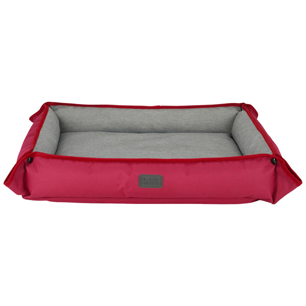 Black Decker Four Way Pet Bed For Large Dogs 28X24X3 In Red