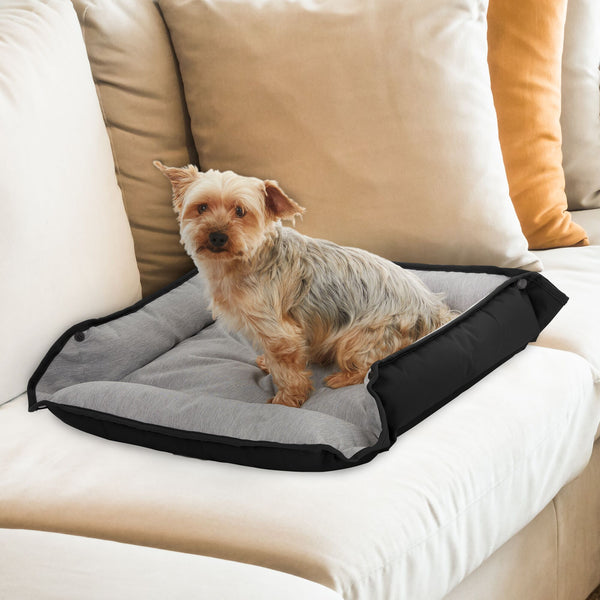 Black Decker Four Way Pet Bed For Medium Dogs 24X20X3 In Black