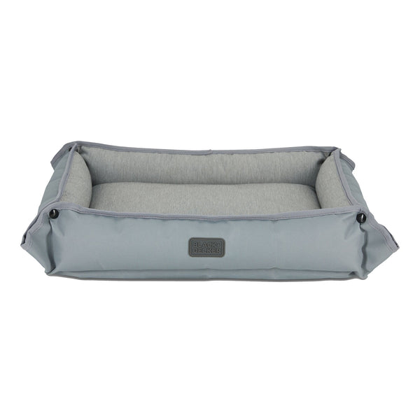 Black Decker Four Way Pet Bed For Medium Dogs 24X20X3 In Grey