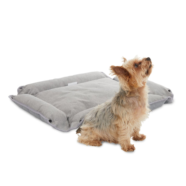 Black Decker Four Way Pet Bed For Medium Dogs 24X20X3 In Grey