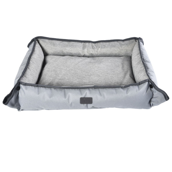 black decker Four Way Pet Bed for Small Dogs 20X16X3 In Grey