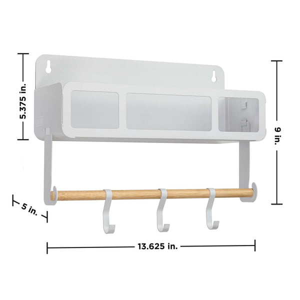 Black Decker Hanging / Magnetic Rack System-Shelf W/Brackets