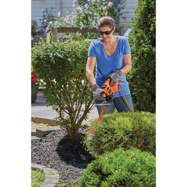 black decker Hedge Trimmer Dual-Action Blade 16-Inch
