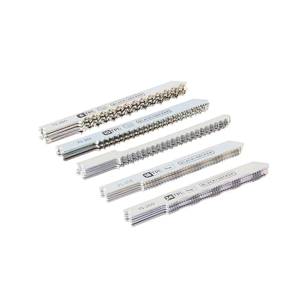 Black Decker Jigsaw Blades Set Assorted Wood And Metal 24-Pack