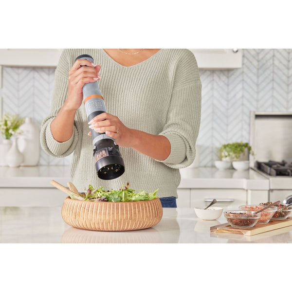 black decker kitchen wand™ 2in1 Salt and Pepper Grinder Attachment