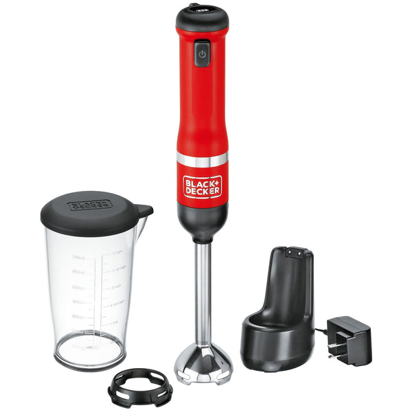 Black Decker Kitchen Wand™ Cordless Immersion Blender Red