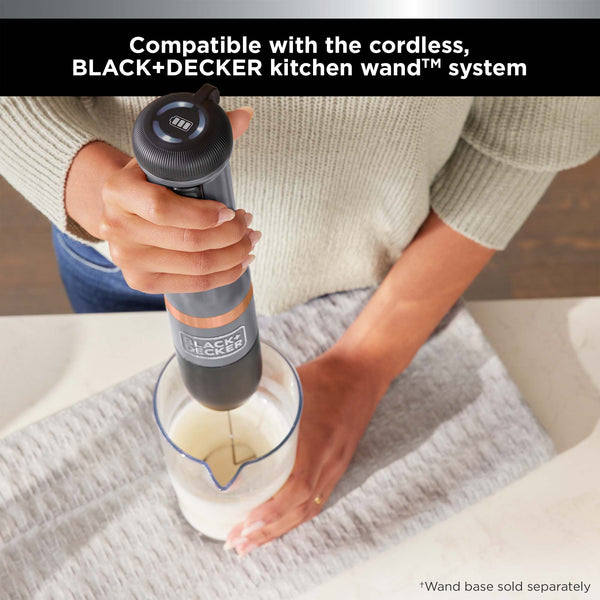 Black Decker Kitchen Wand™ Milk Frother Attachment
