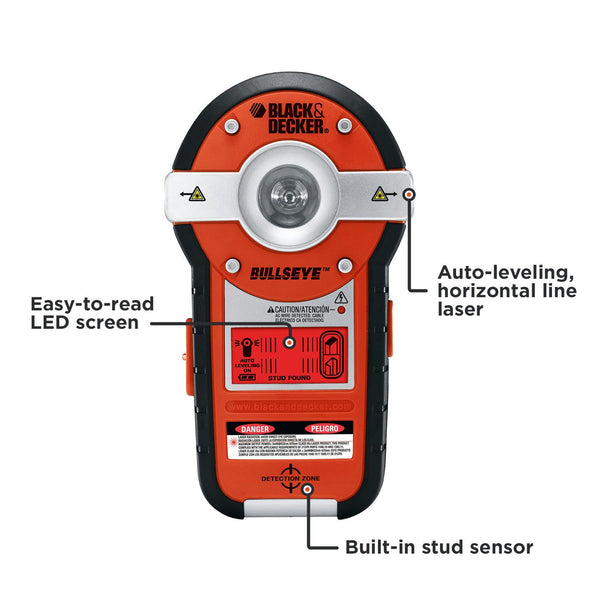 Black Decker Line Laser Auto-leveling With Stud Finder