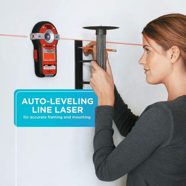 Black Decker Line Laser Auto-leveling With Stud Finder