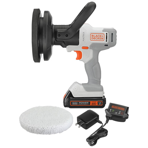 Black Decker MATRIX™ 20V MAX* Buffer Kit With Battery And Charger Included