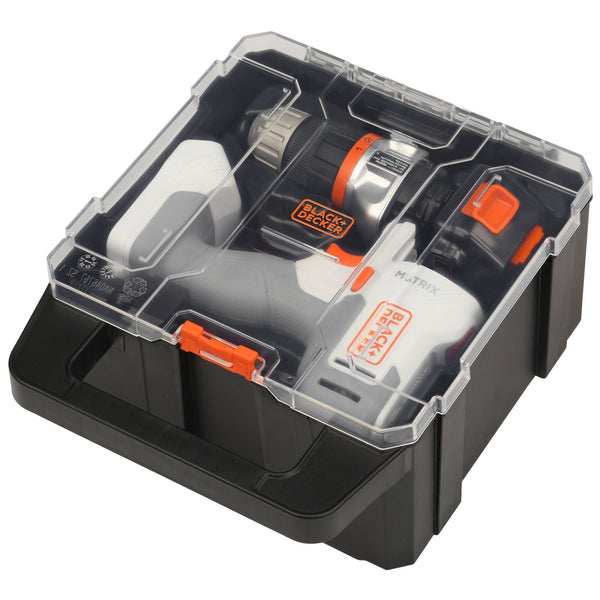 Black Decker MATRIX™ 20V MAX* Drill Kit With Storage Case
