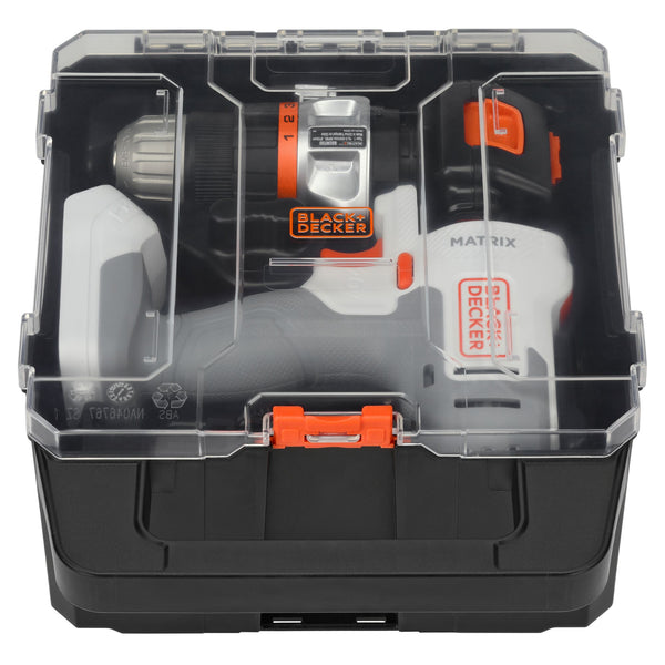 black decker MATRIX™ 20V MAX* Drill Kit with Storage Case