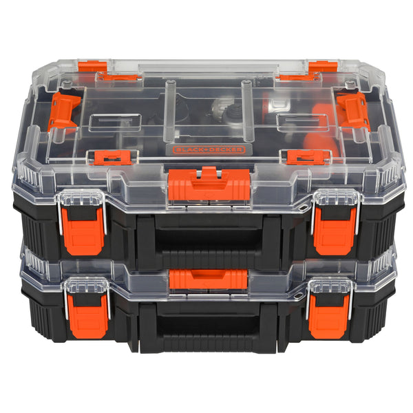 Black Decker MATRIX™ 20V MAX* Power Tool Kit Includes Cordless Drill 12 Attachments And Storage Case