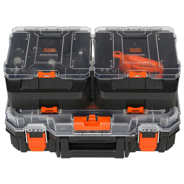 black decker MATRIX™ 20V MAX* Power Tool Kit Includes Cordless Drill 8 Attachments and Storage Case