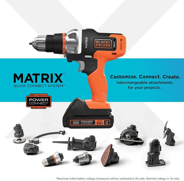 Black Decker MATRIX™ High Pressure Inflator Attachment