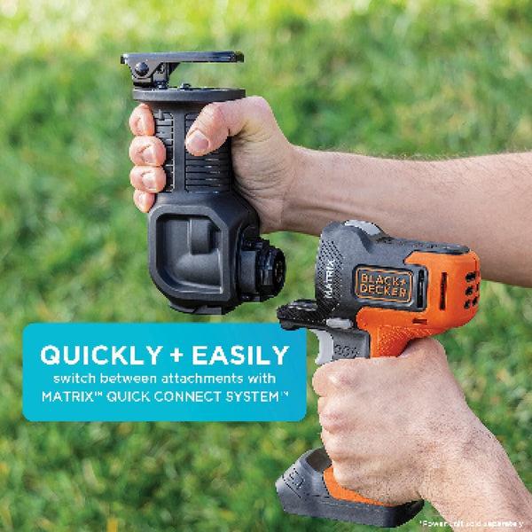 Black Decker MATRIX™ Reciprocating Saw Accessory For Cordless Drill