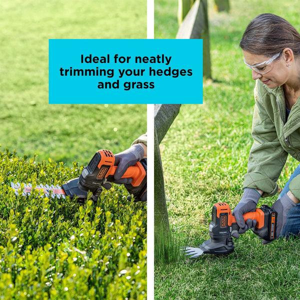 Black Decker MATRIX™ Shear Shrubber Attachment With Storage Case