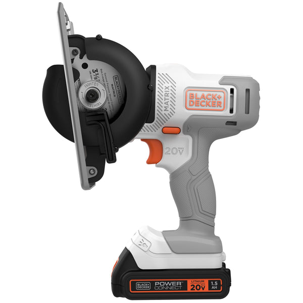 Black Decker MATRIX™ Trim Saw Attachment With 3-3/8 In Carbide Blade 24T